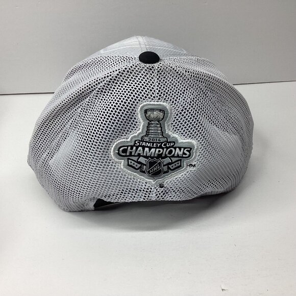 LA Kings Hat Reebok Stanley Cup Champions Mesh Back One Size - Picture 3 of 5